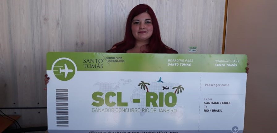 Premiación Concurso "Viaja a Río de Janeiro con Santo Tomás"