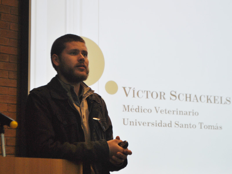 Víctor Schackels, exalumno de Medicina Veterinaria UST Viña del Mar